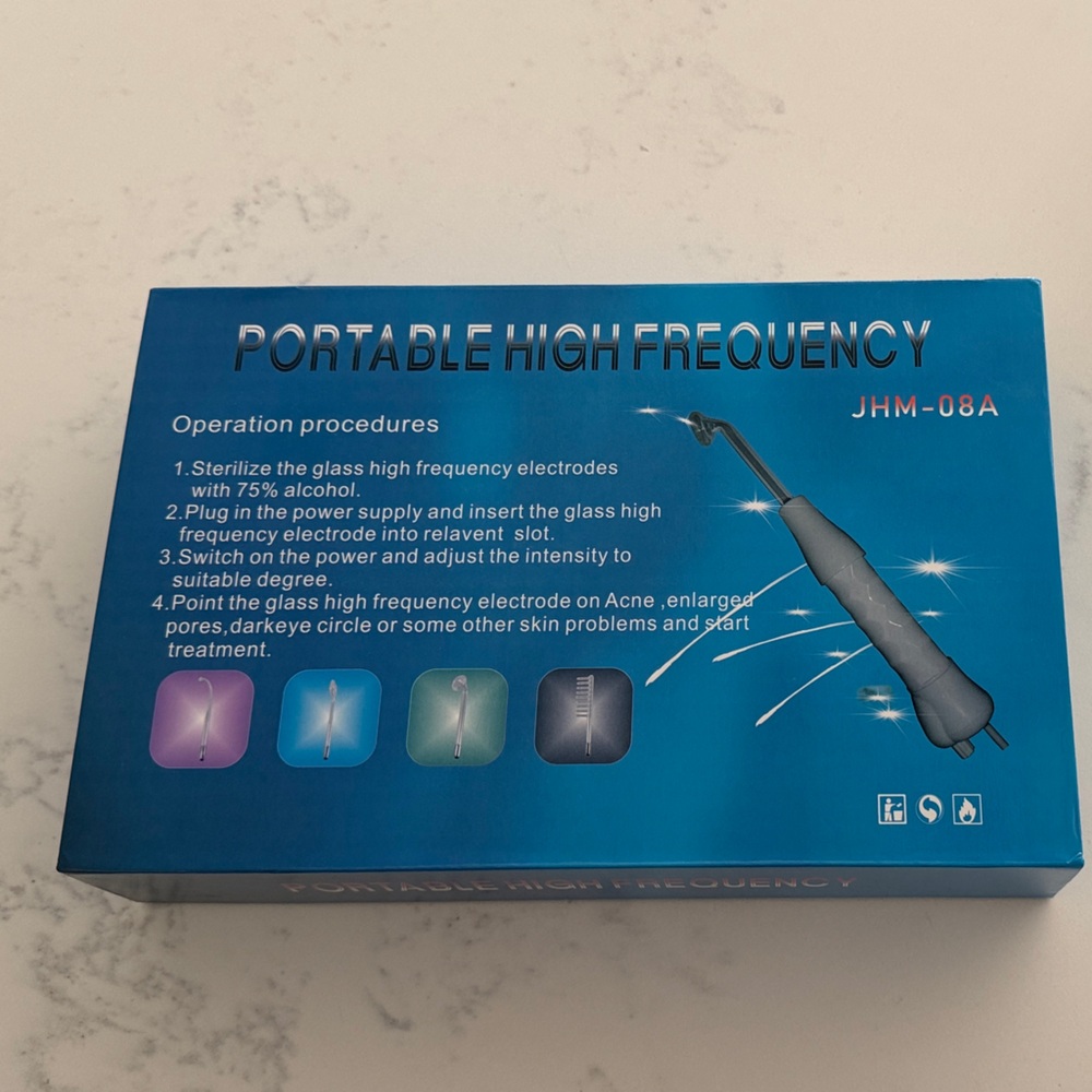 MYSWEETY High F Rrequncy Portable Handheld Facial Skin Care Wand Machine